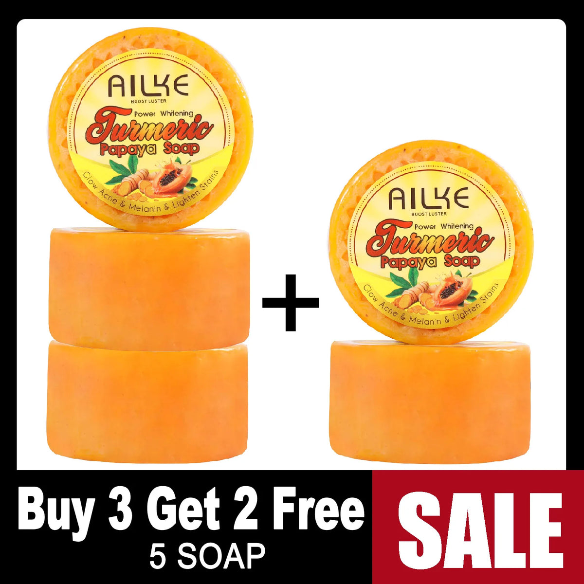 BUY 3 GET 2 FREE