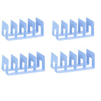 Acrylic handbag storage rack handbag divider organizer luxury bags storage rack for women transparent partition display cabinet