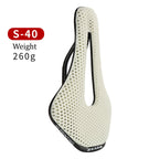 ZEIUS 3d Printed Bicycle Carbon Saddle Carbon fiber Comfortable Bicycle Saddle MTB Road bike Seat Saddle cushion Cycling parts