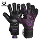 WVVOU Soccer Goalie Gloves for Adults and Youth, High Performance Goalkeeper Gloves with 5 Detachable Finger Saves