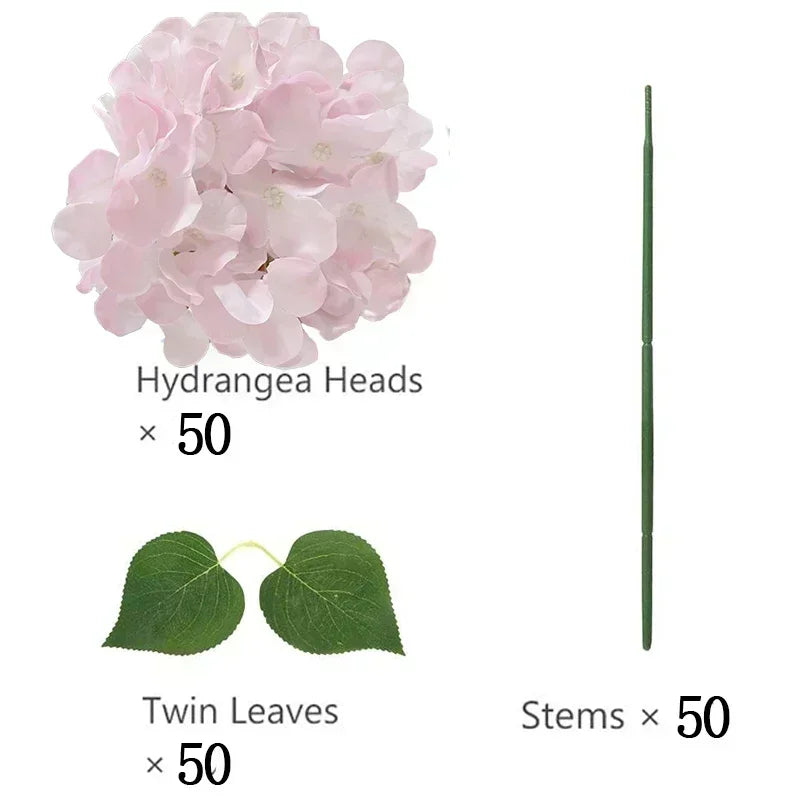 Light  Pink Leaves / 50 PCS