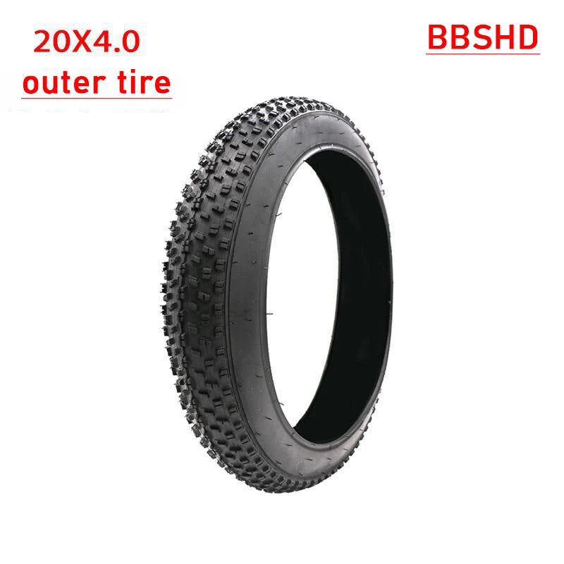 20x4.0 Fat Bike Outer Tire 20 Inch Replacement Tire for Snow Beach Cycling