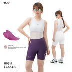 ROCKBROS TVI Summer Cycling Shorts Lightweight Breathable High Elastic Soft Sponge Cushion Pad Shorts Women Sport Cycling Shorts