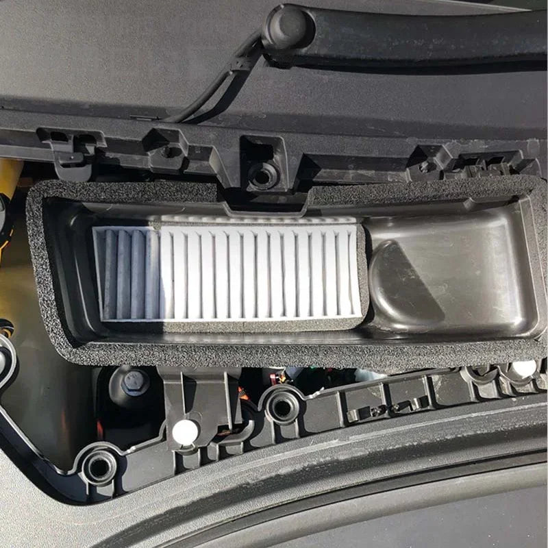 Car Intake Air Filter Cover For Tesla Model 3 2021-2026 Highland Melt Blown Fabric Inlet Flow Vent Dust Prevention Accessories