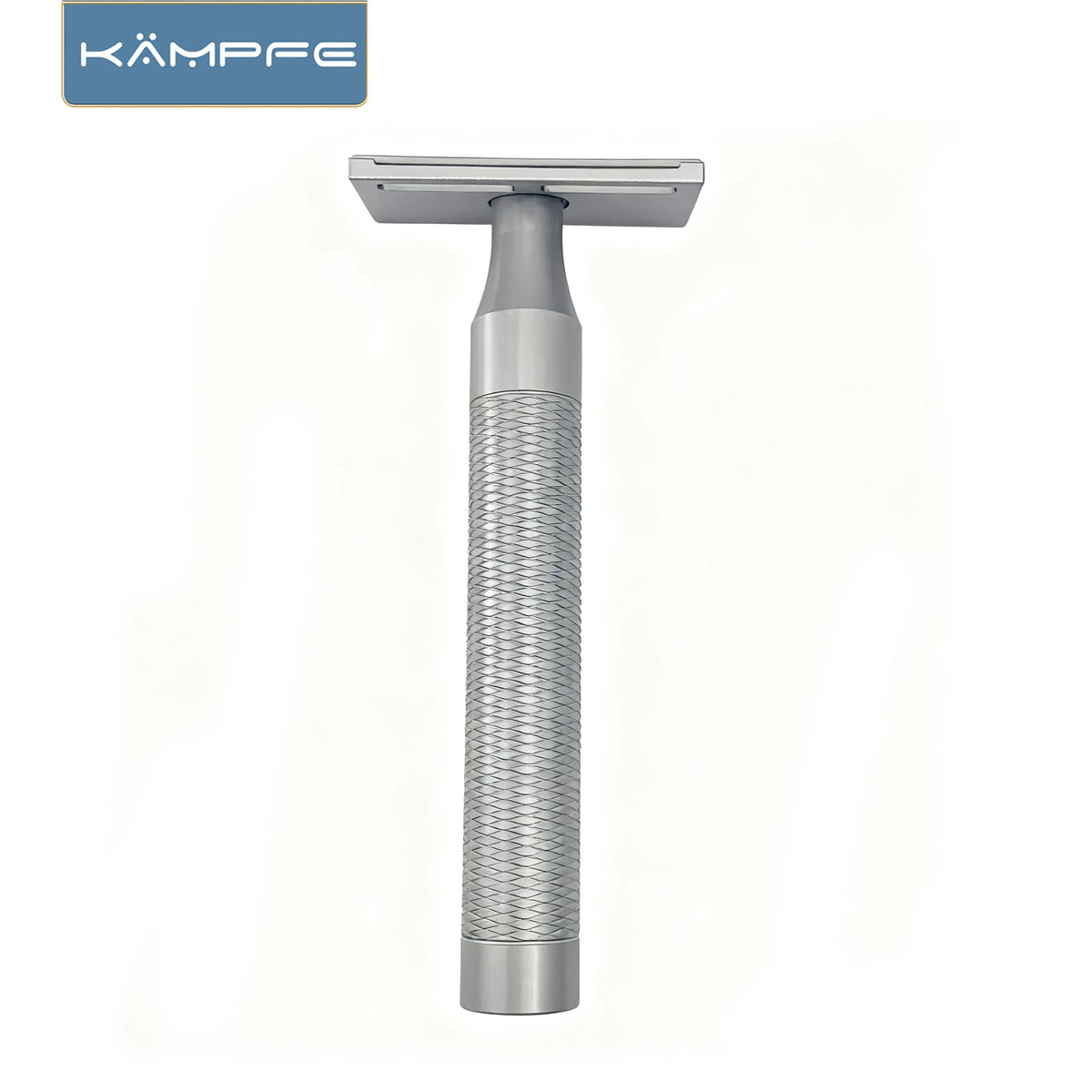KAMPFE Aluminum CNC Machining  Handle Light Weight 1 Single-edged Blade  Mens Shaving Safety Razor  shaver