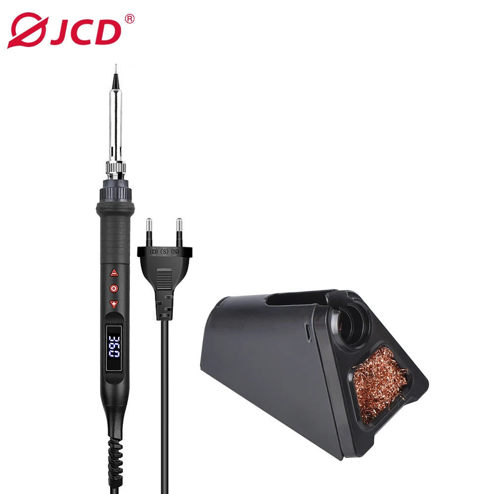 JCD 908U 80W Digital Soldering Iron kit 220V/110V Adjustable Temperature LCD Display Portable Soldering iron DIY Welding Tools