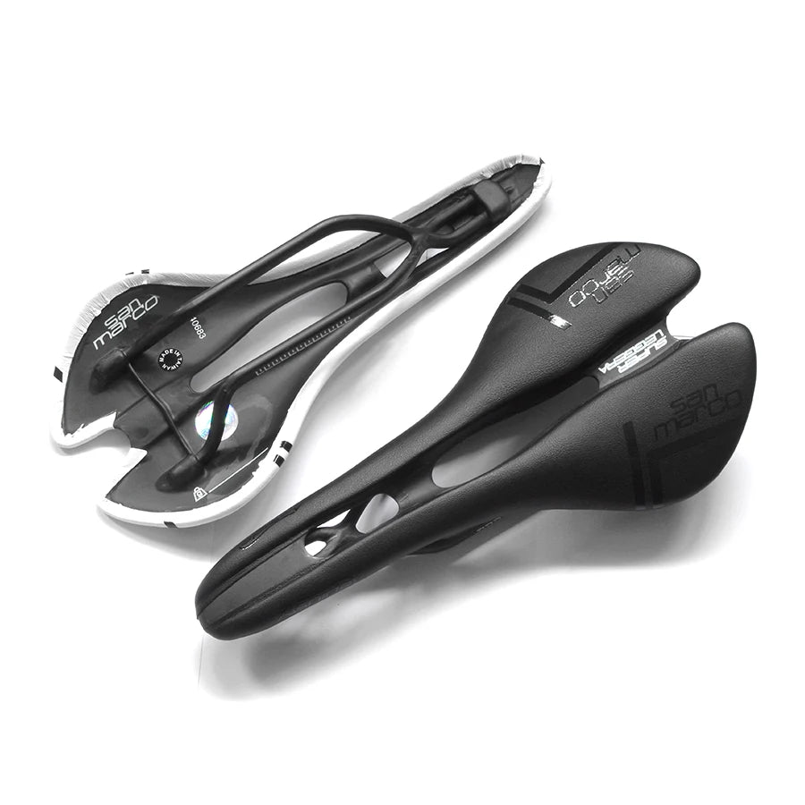 San Marco Aspider Bicycle Saddle Road Mtb Carbon Bicycle Seats Ultralight for Men Women 131mm Outdoor Cycling Bike Accessories