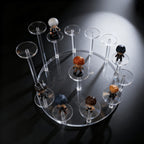 1 PC 13Heads  Acrylic Display Stand, Used For Placing Jewelry, Collectibles,  Multifunctional Display Stand For Accessories
