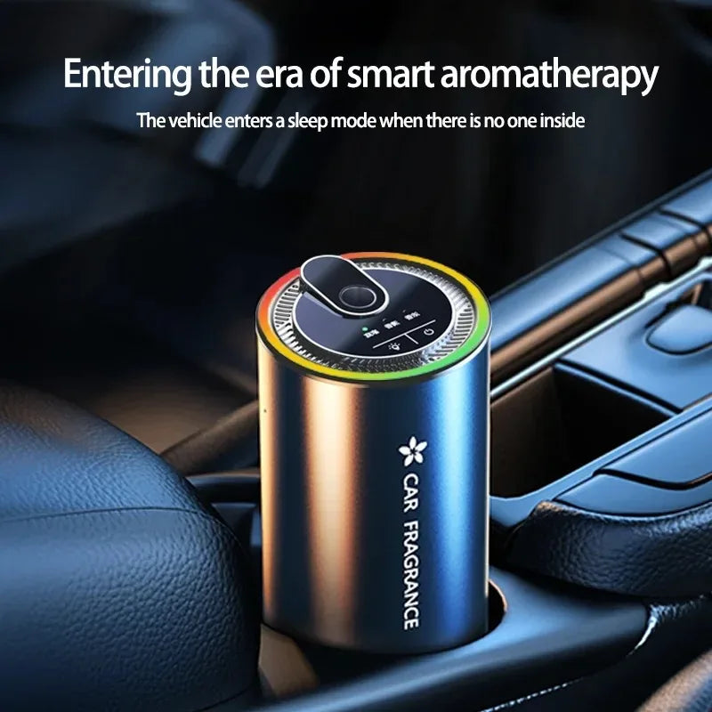 Transform Your Car with Smart Aroma Diffuser & Starry Light Ambiance