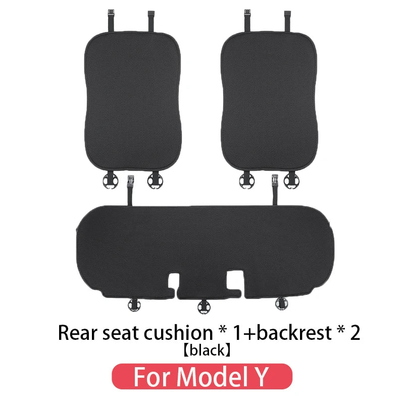 car seat cover cushion For Tesla Model 3/Model Y 2019-2026 juniper Ice Silk Seat Cover breathable seat car Interior accessories