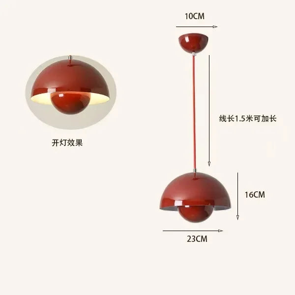 red / warm light