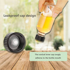 10/20/30Pcs Modern Glass Liquid Bottles with Lids, Suitable for Ginger Juice, Oil, Mini-60Ml Eco-Friendly Juice Containers, Hand Wash Only, Bpa-Free, Perfect for a Healthy Lifestyle, No Electricity Required. Equipped with a Liquid Pouring Funnel.