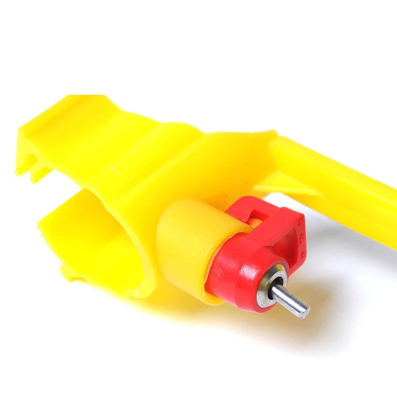 Chicken nipple drinkers with cups 50pcs poultry waterer set for chicken coop