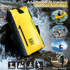 NEWBOLER 25L PVC Pack Dry Bag Backpack for Women Men Waterproof Shoulder Kayak Trekking Drifting Rafting Surfing Boating Bag