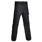 Men's G3 Frog Tactical Combat Uniform Set, Black Camo Shirt + Pants, 6pcs, Size L
