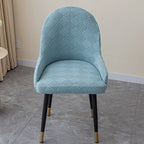 Polar Fleece Semicircle Armchair Covers Stretch Dining Chair Cover Office Chair Slipcovers Kitchen Wedding Banquet Seat Covers