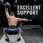 Weightlifting Belt Lumbar Back Support Waist Brace for Squats, Black/Blue/Gray/Rose Red S-XXL