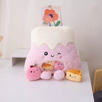 Plush Pillow Stuffed Toy, Assorted Styles 25-43cm (Dino Egg, Capybara, Boba, Cookie, Alien, Bats)