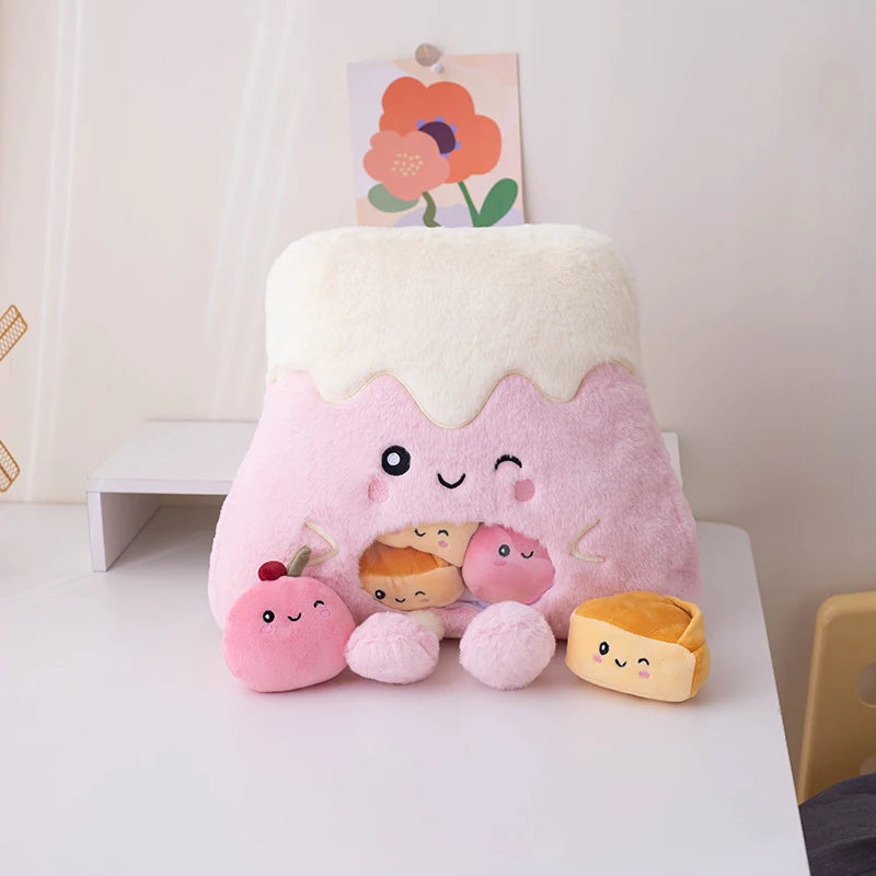 Plush Pillow Stuffed Toy, Assorted Styles 25-43cm (Dino Egg, Capybara, Boba, Cookie, Alien, Bats)