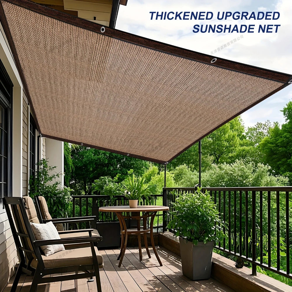 Garden Shade Cloth with Grommets Shade Cloth Sun Shade Fabric Shade Cover for Patio Garden Pergola Shade Cover Canopy Greenhouse