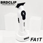 BRDCLIP  X Series White FA1T 7700RPM Professional Electric Hair Trimmer Hair Clipper For man carving DLC Blade Barber Shop Tool
