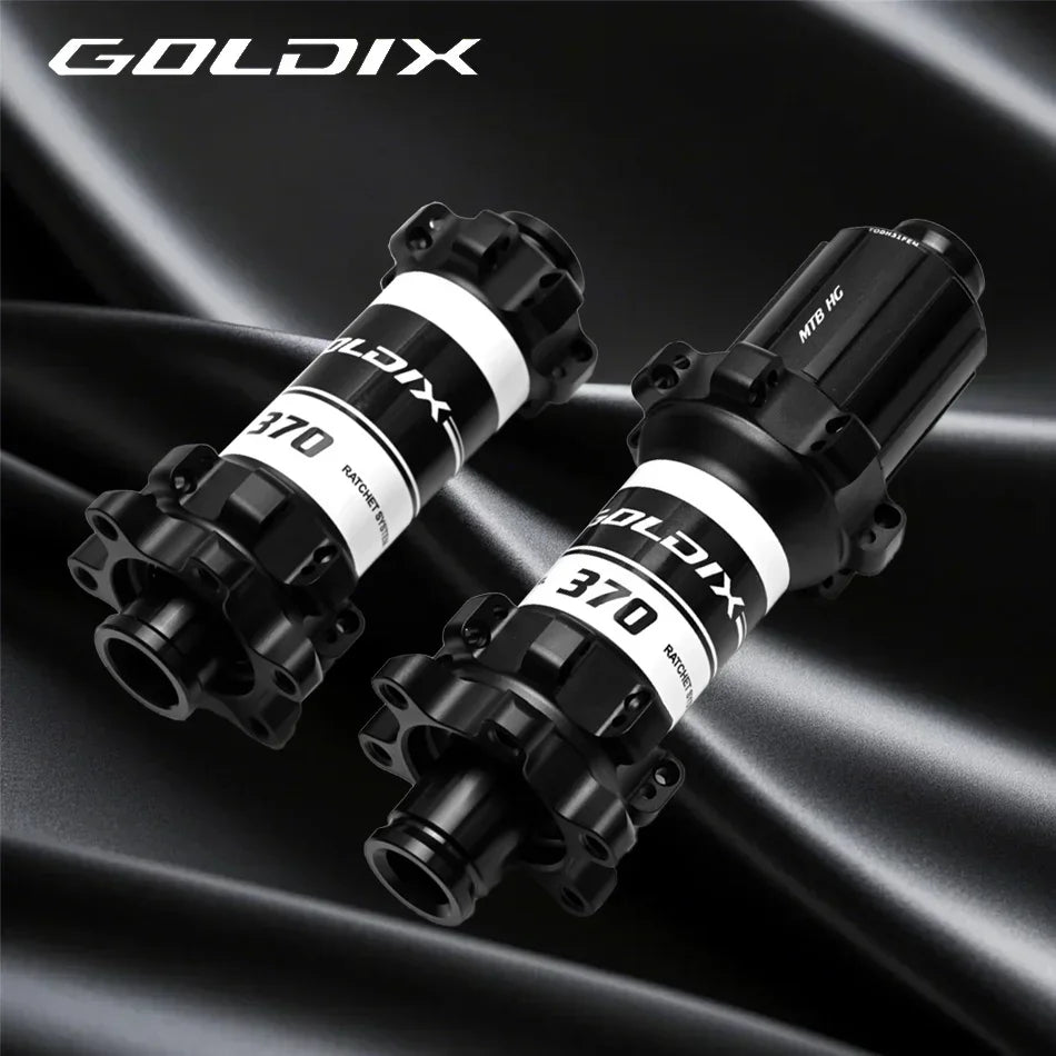 GOLDIX M370 Bicycle Hub 24H Sealed Bearing 6-bolt Disc Brake Straight Pull 24 Holes Ratchet 36T BOOST MTB Hub for Shimano SRAM