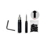 17PCS Outer Tire Puncture Repair Kit Mushroom Plug Tool Motorcycle Scooter Bike Car Motorcycle Tire Repair Plug Tool
