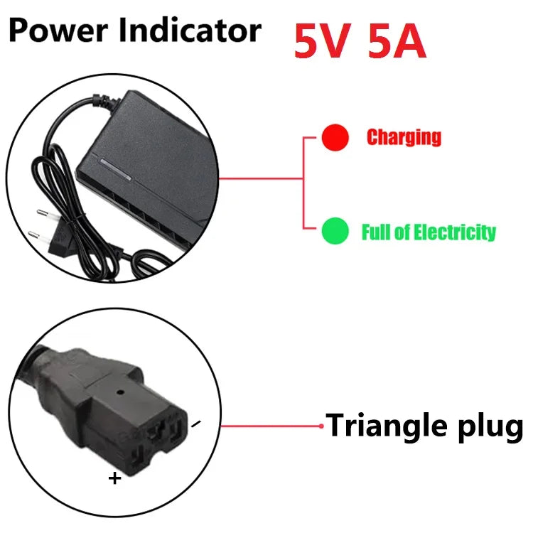 48V/60V/72V Charger 2A/5A Lithium-ion Battery Pack Charger 54.6V/67.2V/84V Intelligent Fast Charging EU Plug With Cooling Fan