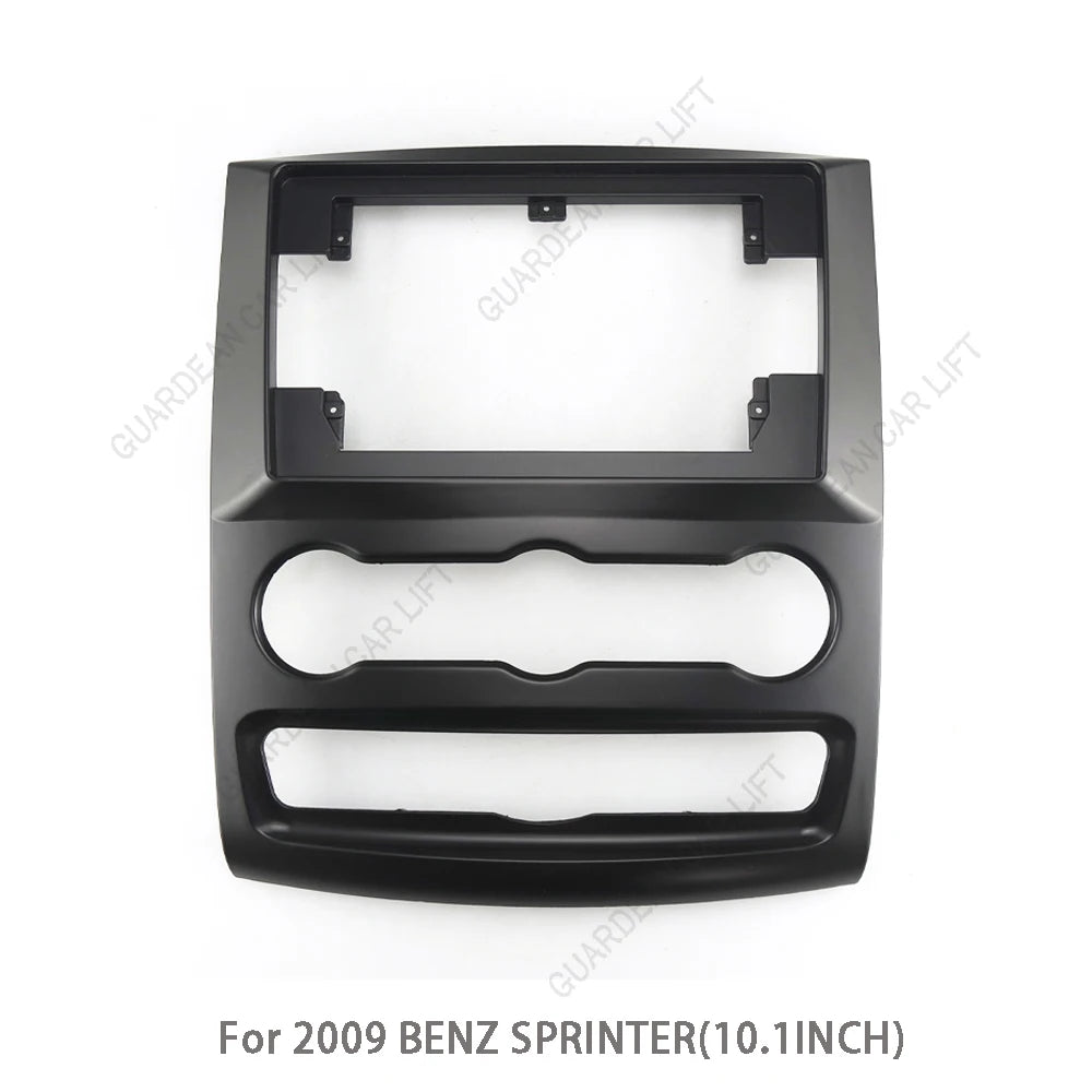 10.1Inch Car Radio Fascias For 2009 BENZ SPRINTER  Android Stereo Frame Player 2 Din Head Unit Panel Dash Trim With cable canbus