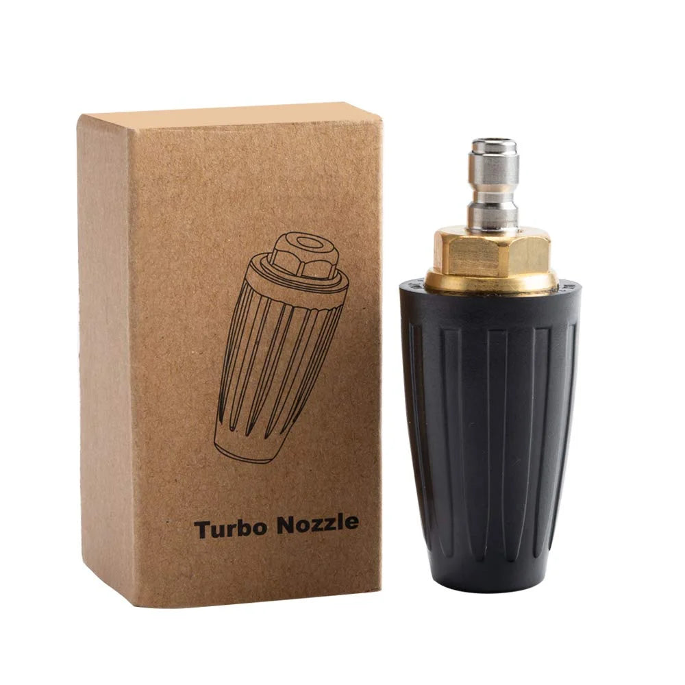 Pressure Washer Tips Turbo Nozzle Pressure Washer 4000 PSI with 1/4 Quick Connect for Cleaning Brick,Concrete,and Vinyl Surfaces