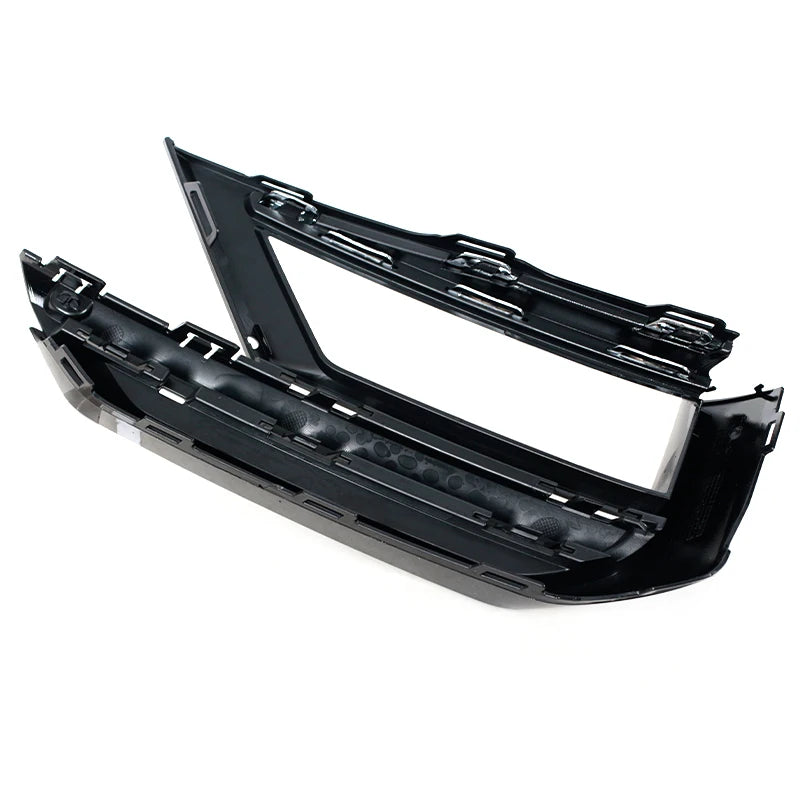 For VW Tiguan R-LINE 2017 2018 2019 Car Front Fog Light Bumper Frame Trim Panel Lower Center Grille Foglight Frame Accessories