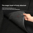 For Tesla New Model Y Juniper 2025 Leather Trunk Mats Rear Seat Back Protector Pad Backrest All Weather Liner Pet Anti-kick Pad