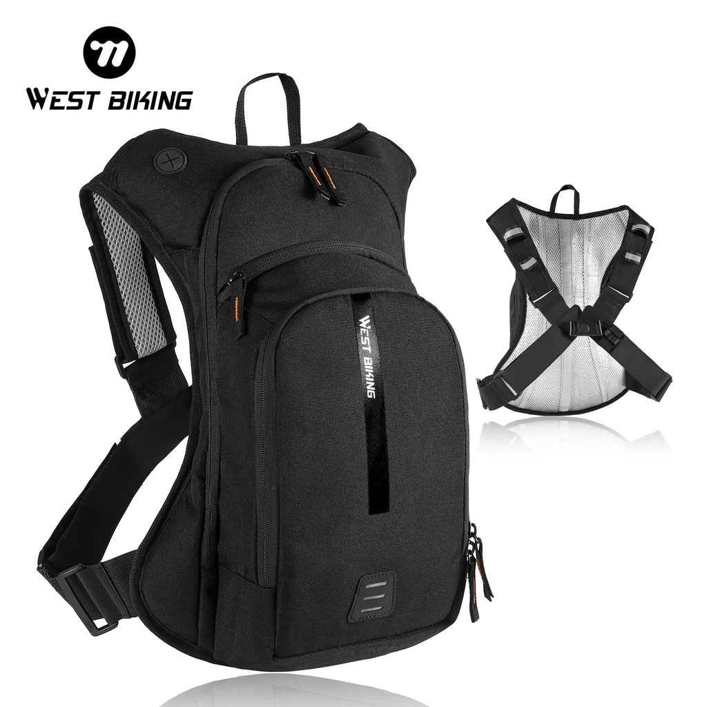 WEST BIKING 10L/20L Cycling Hydration Backpack Ergonomic Cross Harness Climbing Hiking Outdoor Sport Travel Reflective Backpack