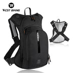WEST BIKING 10L/20L Cycling Hydration Backpack Ergonomic Cross Harness Climbing Hiking Outdoor Sport Travel Reflective Backpack