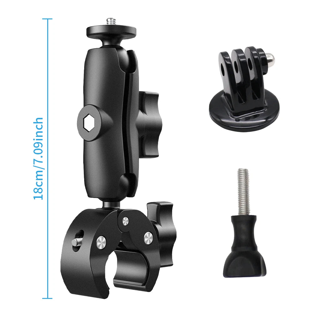 For Insta360 x2 x3 x4 x5 Motorcycle Bike Mount Selfie Stick for Insta 360 x2 x3 x4 x5 Moto Monopod Handlebar Accessories Kit