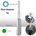 LAOA Old A S2 Alloy Steel Screwdriver Head 4mm Screwdriver Head