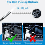 iOS Endoscope Inspection Camera 960P HD Borescope, Hard/Soft Cable 1m-10m