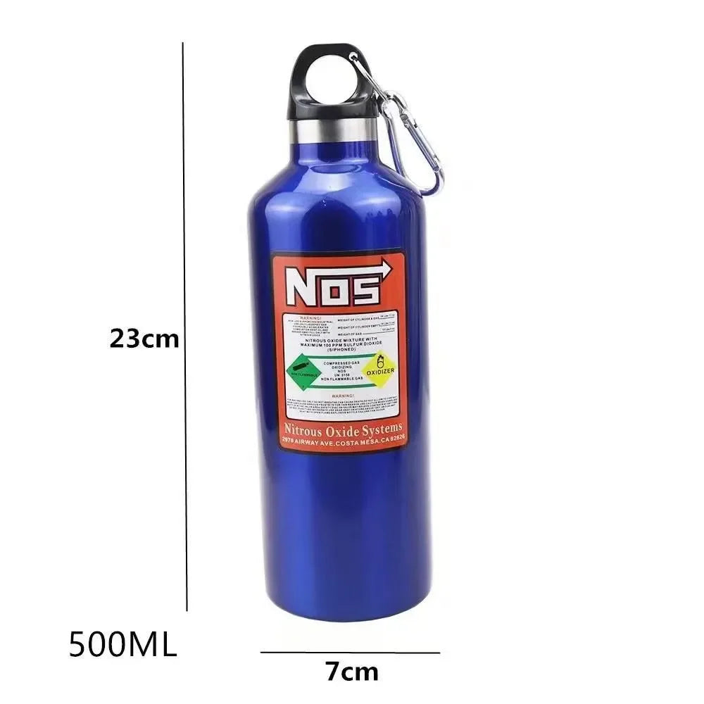 ISGTDRM Car Insulation Cup NOS Nitrogen Cylinder Vacuum Stainless Steel Kettle 500ML Highcapacity Travel Sports Bottle Water Cup