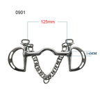 Professional Horse Bit Stainless Steel Chain Horse Snaffle Bit Equestrian Harness Equipment Product