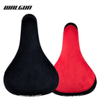 WALGUN Bicycle Saddle BMX Dirt Jump Cruiser Bike Seat with Embroidery Freestyle Racing Dowbhill Saddle for MTB Cycling Parts