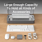 Hagibis Keyboard Portable Carrying Case 68/87 Keys EVA Travel Pouch Electronic Organizer Travel Case Bag Hardshell Shockproof