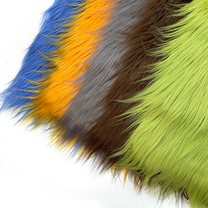 Sewbato faux fur fabric plush simulation fur cloth for sewing cosplay 160x50cm