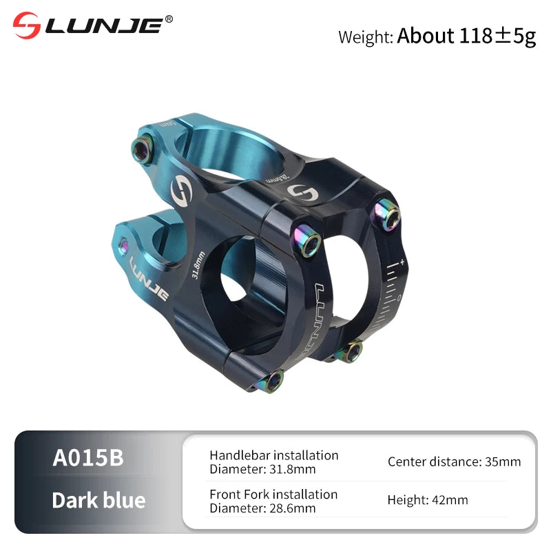 Handlebar Stem  Aluminum Alloy MTB Road Bike Stem  Ultralight High strength Short 31.8MM Bicycle CNC Stem DH/AM/XC Bicycle Parts
