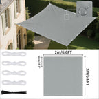 Waterproof UV Protection Canopy Outdoor Sun Shade Sail with Grommets 2/3/4/5M for Outdoor Garden Pool Patio Sunshade Cloth Tent