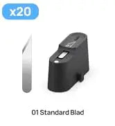 HOZO Ultrasonic Cutter with Auto Power Adjustment 6-in-1 Blades for Precision Cutting Hobby Craft Model Making Gloves Given Away