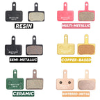25 Pairs BUCKLOS BRP-01 Disc Brake Pads Ceramic Resin MTB Hydraulic Brake Pads Durable Bicycle Brake Pad for SHIMANO B01S B05S