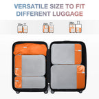 BAGSMART Packing Cubes Compression Storage Bag Travel Lightweight Suitcase Organizer Accessories  Luggage Organizer Travel Bag
