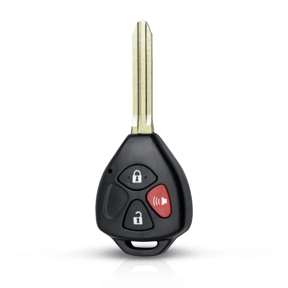 KEYYOU 10pcs Remote Car Key Shell Case Cover Fob Replacement For Toyota Camry Avalon Corolla Matrix RAV4 Venza Yaris 2/3/4BNT