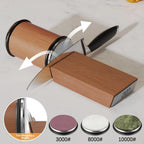 2025 Rolling Knife Sharpener Kit For Straight Edge Roller Knife Sharpening With Industry Diamonds Chef Knife Set Fast Delivery