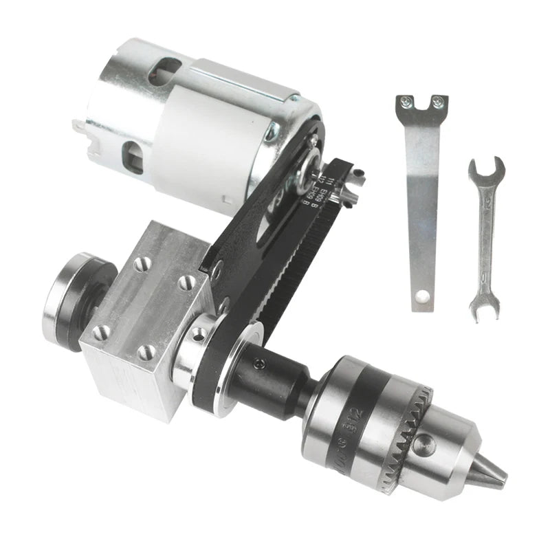 DIY Mini Table Saw Spindle Bearing Seat Woodworking Cutting Spindle Assembly Ball Bearing Motor for Precision CNC Engraving Tool